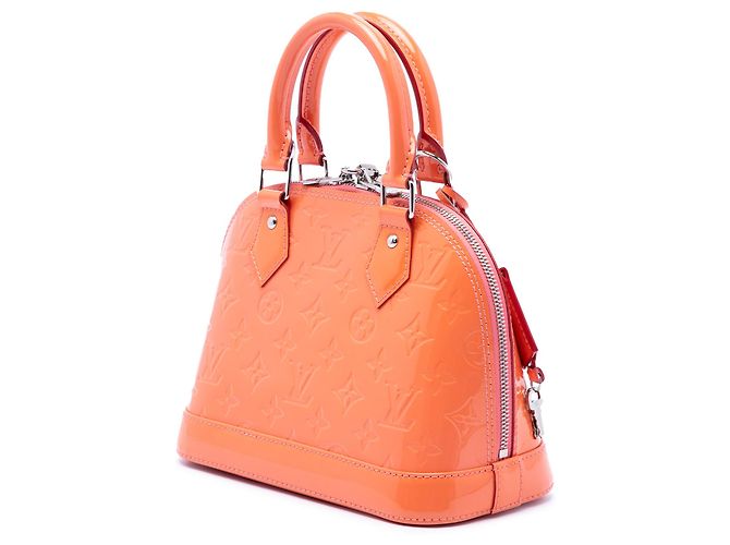 Louis Vuitton Monogram Vernis Alma BB Satchel Orange - Ansicht 2