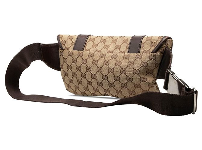 Borsa cintura Gucci GG Canvas Beige - vista 2