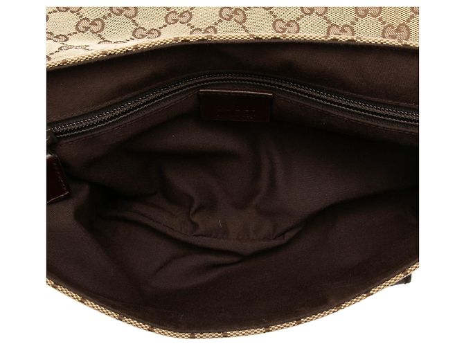 Borsa cintura Gucci GG Canvas Beige - vista 4