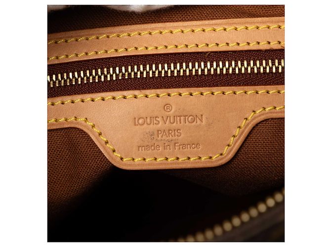 Borsa Tote Cabas Piano Louis Vuitton Monogram Marrone - vista 5