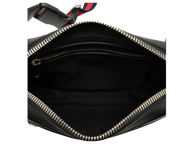 Gucci GG Supreme Web Gürteltasche Schwarz - Ansicht 4