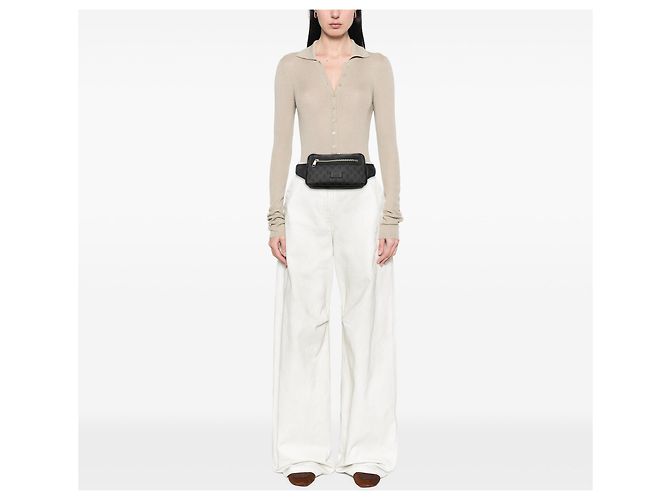 Gucci GG Supreme Web Gürteltasche Schwarz - Ansicht 6