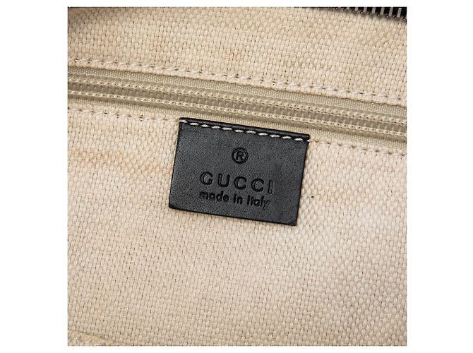 Borsa a tracolla Gucci GG Canvas Web nera Nero - vista 5