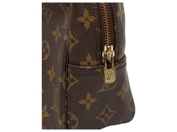 Borsa a Clutch Louis Vuitton Monogram Trousse Toilette 28 Marrone - vista 6