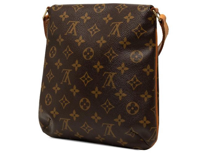 Borsa a tracolla con lunga cinghia Louis Vuitton Monogram Musette Salsa PM Marrone - vista 2