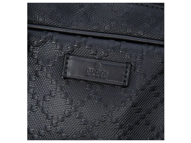 Borsa business Gucci Diamante in vitello nero - vista 5