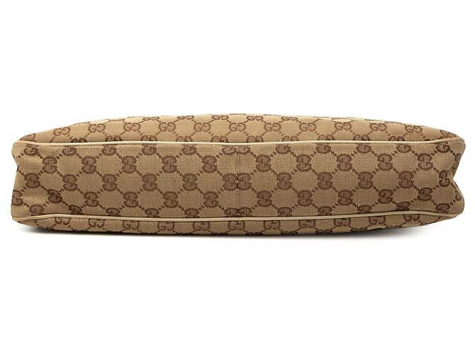 Bolsa de Ombro Gucci GG Canvas Eclipse Bege - vista 3
