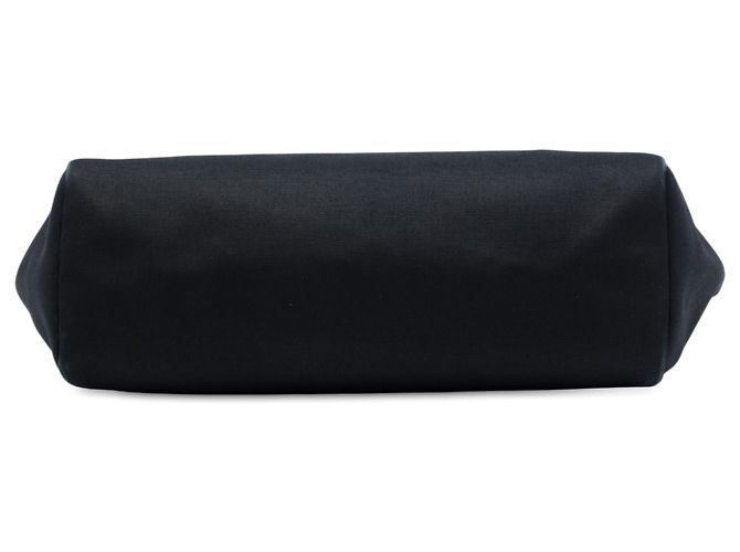 Borsa Tote Herbag Cabas MM Hermès in Toile e Vache Hunter nera Nero - vista 3
