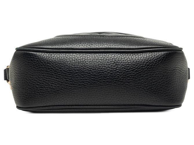 Borsa a tracolla Soho Disco Gucci in pelle di vitello nera Nero - vista 3
