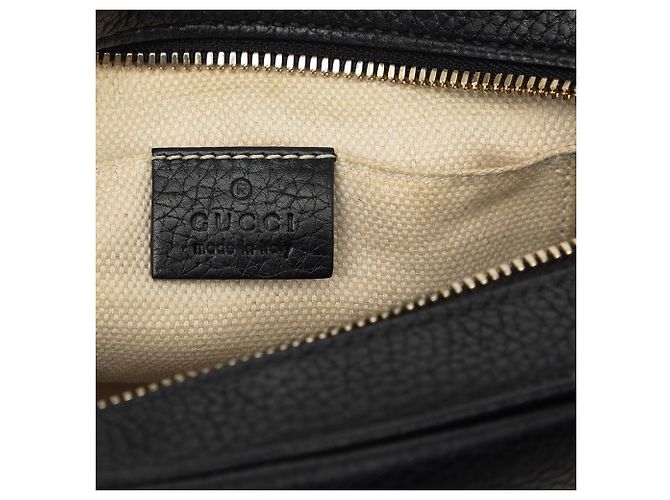 Borsa a tracolla Soho Disco Gucci in pelle di vitello nera Nero - vista 5