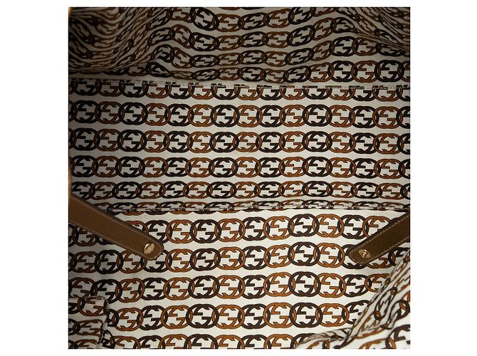 Borsa Tote Gucci GG Canvas Princy Beige - vista 4