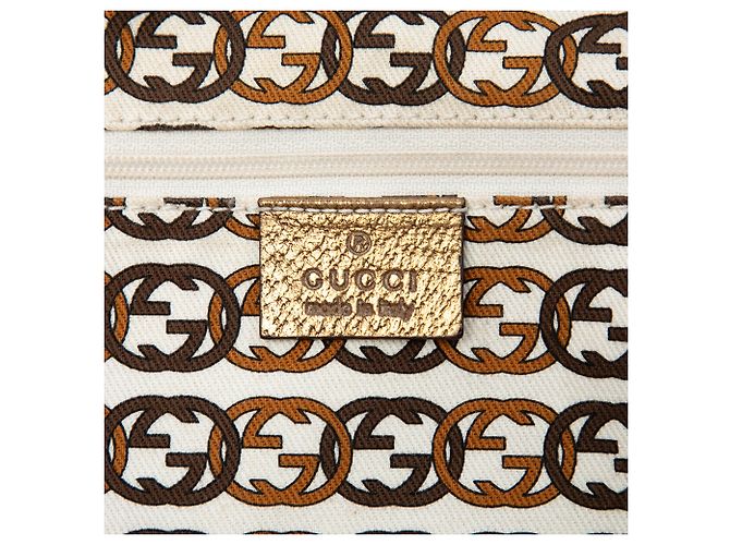 Borsa Tote Gucci GG Canvas Princy Beige - vista 5
