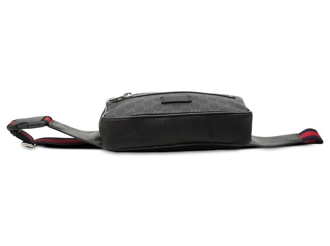 Gucci GG Supreme Web Gürteltasche Schwarz - Ansicht 3