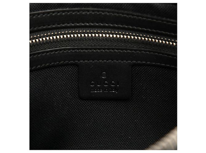 Gucci GG Supreme Web Gürteltasche Schwarz - Ansicht 5