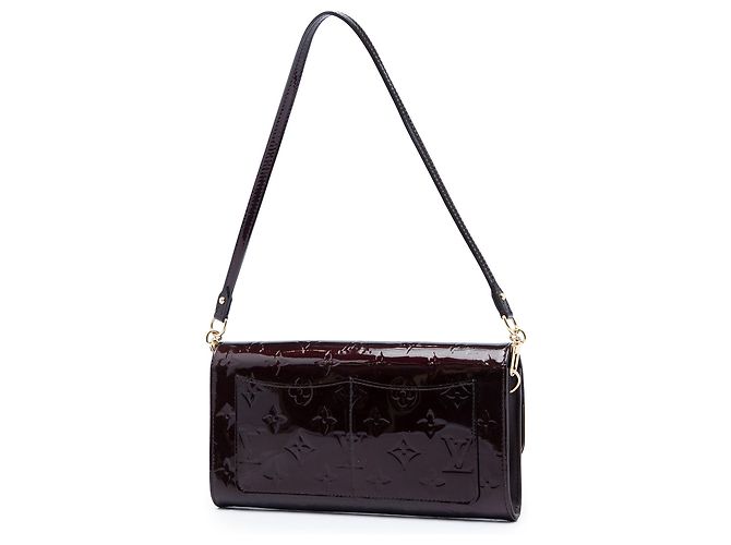 Borsa a tracolla Louis Vuitton Monogram Vernis Rossmore MM Purple Porpora - vista 2