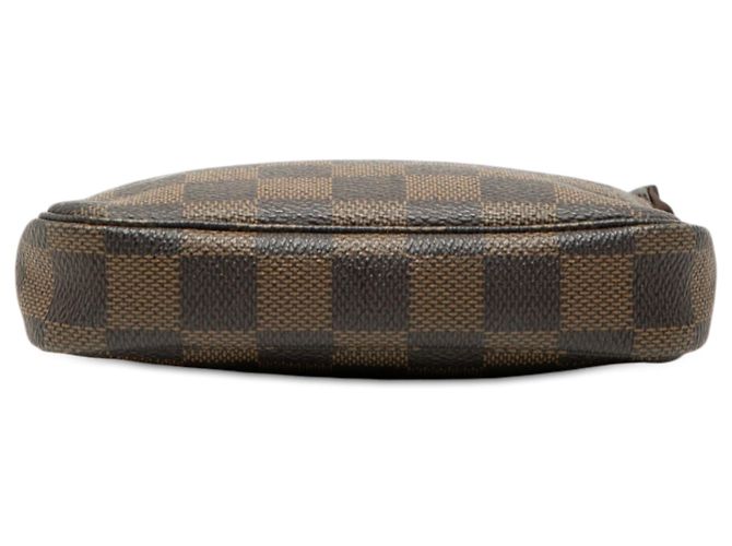 Louis Vuitton Damier Ebene Mini Pochette Accessoires Handtasche Braun - Ansicht 3