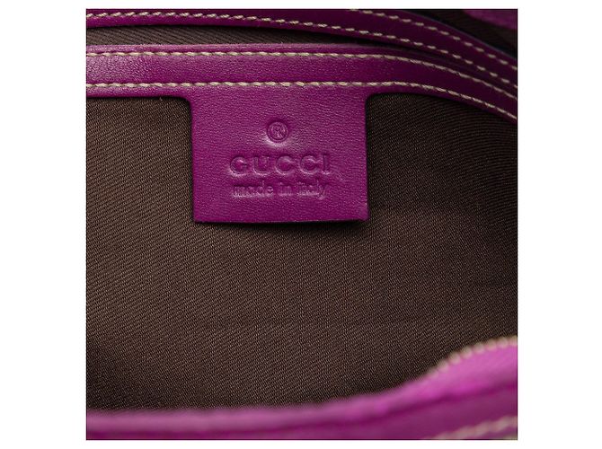 Borsa Boston Gucci Medium GG Supreme Joy Web Beige - vista 5