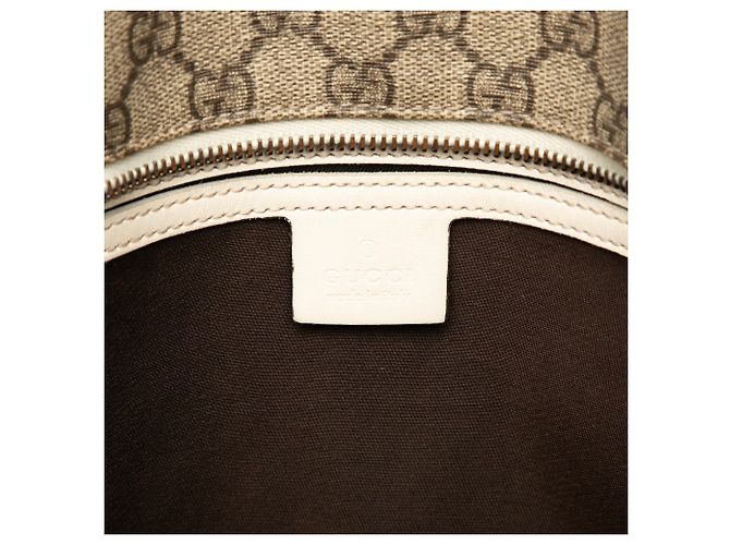 Beige Gucci Large GG Supreme Tote - Ansicht 5