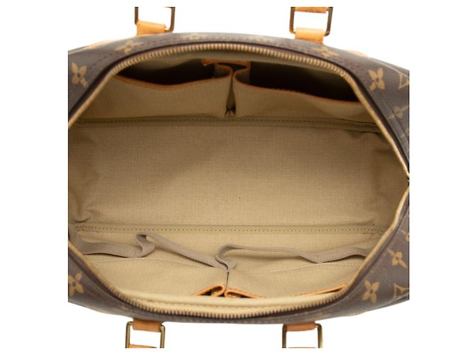 Borsa a mano Louis Vuitton Monogram Deauville Marrone - vista 4