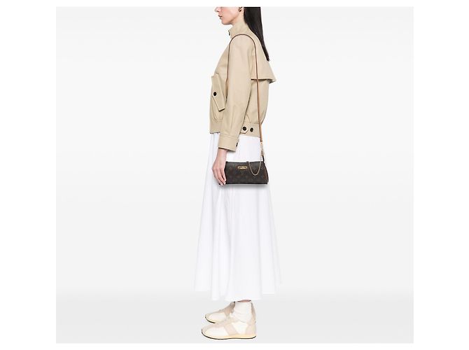 Louis Vuitton Monogram Eva Satchel Tasche Braun - Ansicht 6