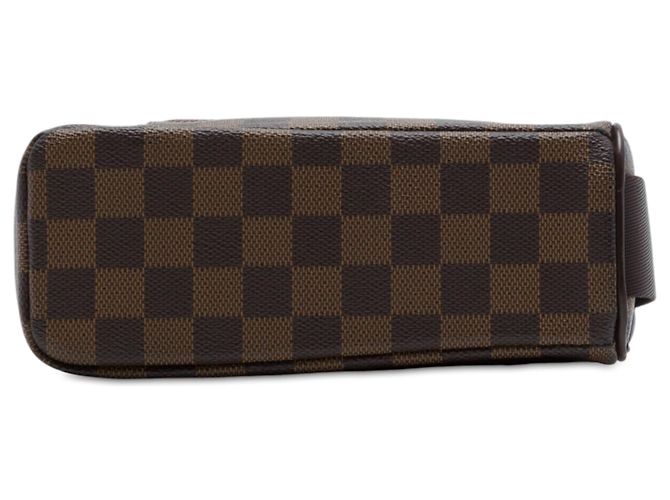 Bolsa Tiracolo Louis Vuitton Damier Ebene Olav PM Castanha Marrom - vista 3