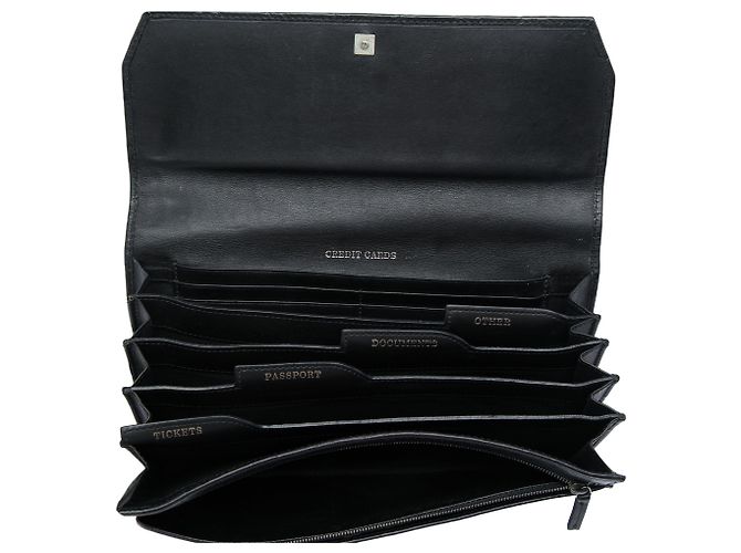 Clutch Gucci Guccissima Nera Nero - vista 4