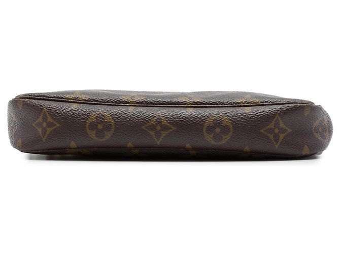 Borsa a tracolla Louis Vuitton Monogram Pochette Accessoires Marrone - vista 3