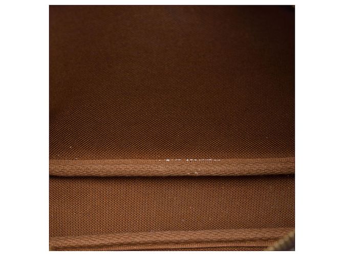 Borsa a tracolla Louis Vuitton Monogram Pochette Accessoires Marrone - vista 4