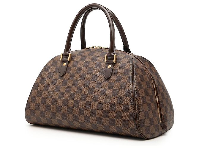 Louis Vuitton Damier Ebene Ribera MM Handtasche Braun - Ansicht 2