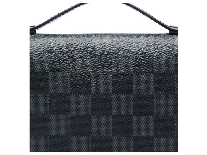 Portafoglio Lungo Louis Vuitton Damier Graphite Zippy XL Nero - vista 5