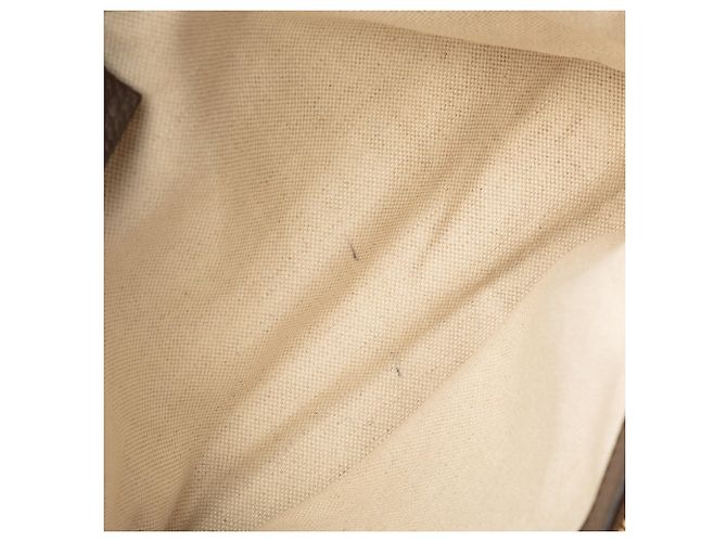 Borsa Gucci Medium Bamboo Shopper in pelle di vitello marrone - vista 5