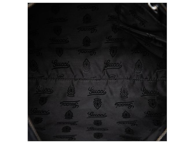 Borsa a tracolla Gucci Guccissima nera Nero - vista 4