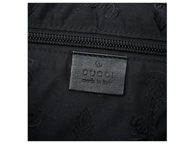 Borsa a tracolla Gucci Guccissima nera Nero - vista 5