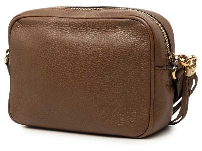 Borsa a tracolla Soho Disco Gucci in pelle di vitello marrone - vista 2