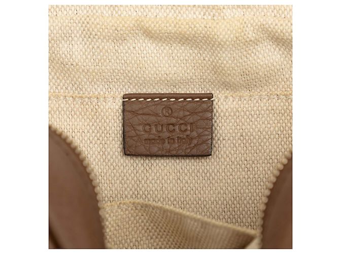 Borsa a tracolla Soho Disco Gucci in pelle di vitello marrone - vista 5