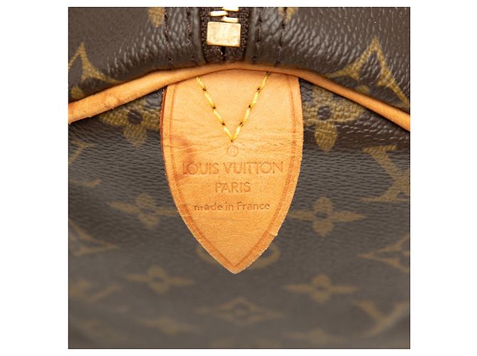 Borsa Boston Louis Vuitton Monogram Speedy 40 Marrone - vista 5