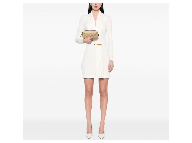 Bolsa de cosméticos Gucci GG Canvas Beige - vista 6