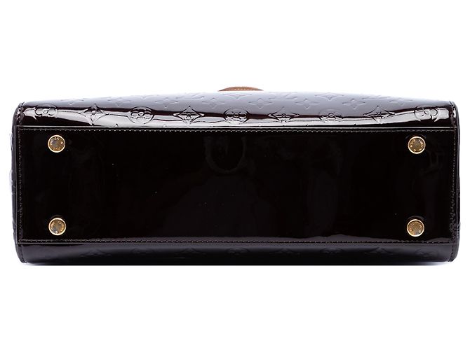 Borsa Satchel Louis Vuitton Monogram Vernis Brea GM Purple Porpora - vista 3