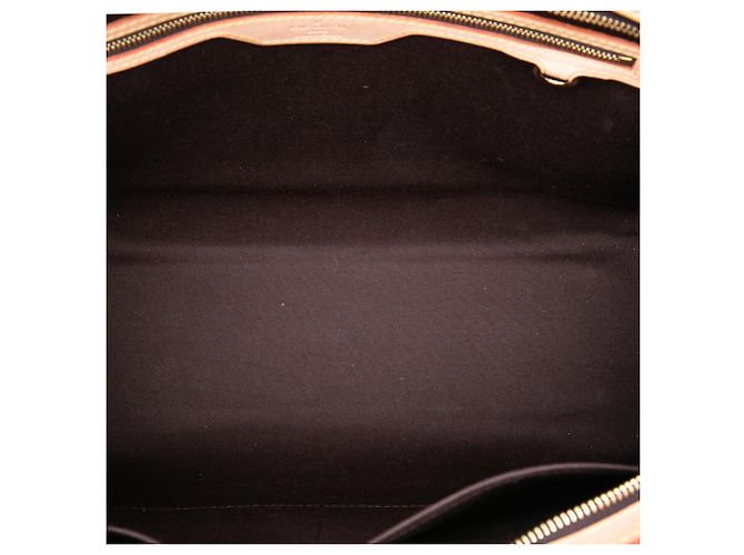 Borsa Satchel Louis Vuitton Monogram Vernis Brea GM Purple Porpora - vista 4