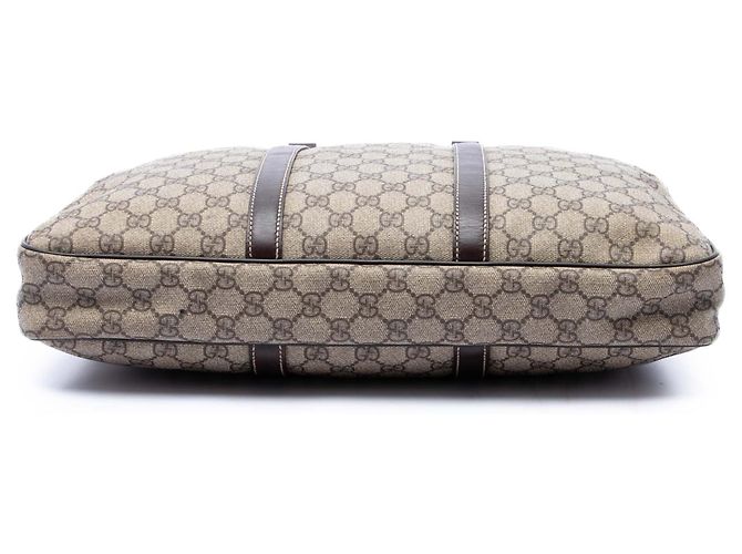 Borsa Business Gucci GG Supreme Beige - vista 3