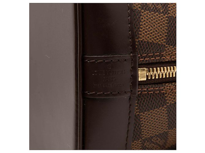 Borsa a mano Louis Vuitton Damier Ebene Alma PM Marrone - vista 5