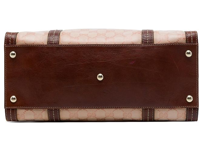 Borsa Gucci GG Crystal Duchessa Marrone - vista 3