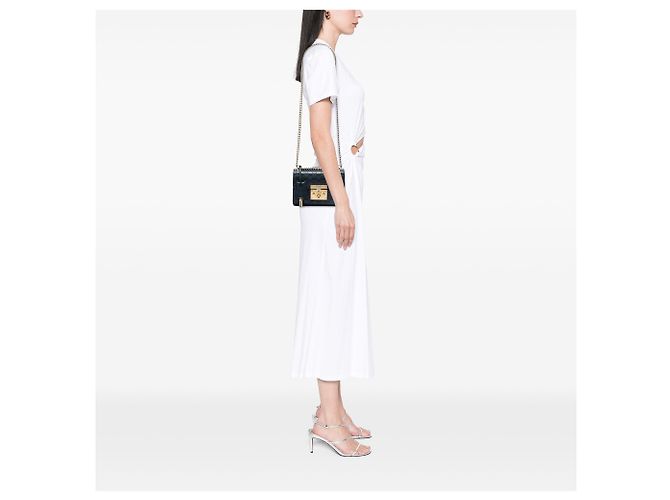 Padlock Piccola borsa a tracolla Guccissima nera di Gucci con lucchetto Nero - vista 5