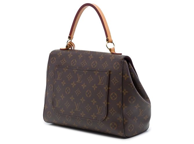 Borsa Satchel Louis Vuitton Monogram Cluny MM Marrone - vista 2