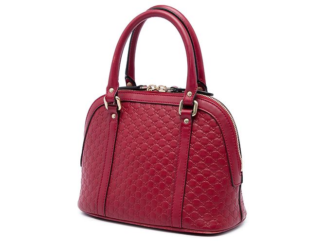 Bolso Dome Mini Microguccissima Gucci rojo Roja - vista 2