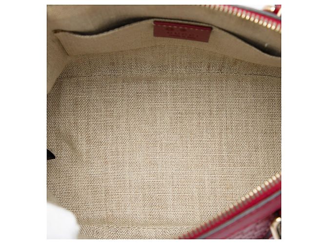 Bolso Dome Mini Microguccissima Gucci rojo Roja - vista 4