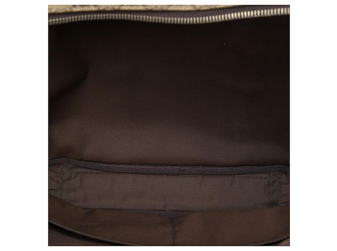 Borsa business Gucci GG Supreme Beige - vista 4