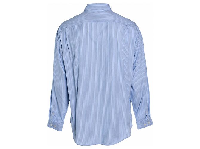 Givenchy, camicia blu a righe - vista 2