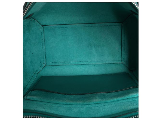 Hermès Celine Belt Bag Micro Leder 2Way Handtasche in Green Grün - Ansicht 13