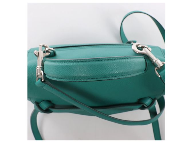 Hermès Celine Belt Bag Micro Leder 2Way Handtasche in Green Grün - Ansicht 6